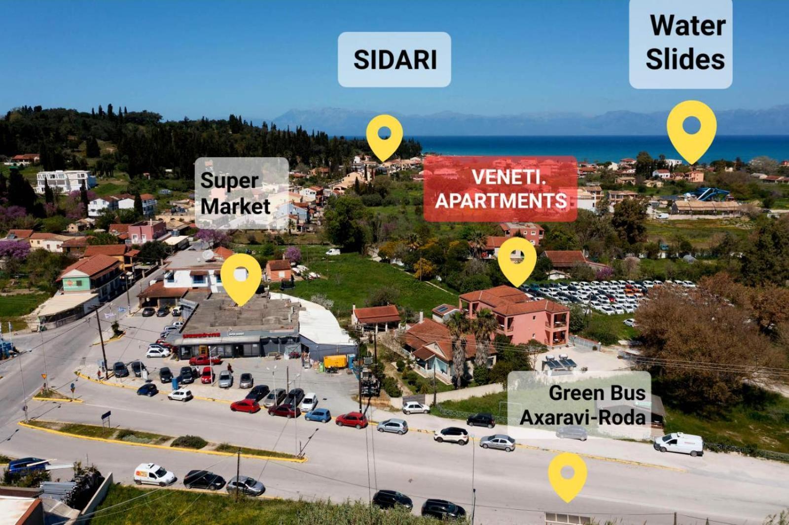 Veneti Apartments Sidárion Dış mekan fotoğraf